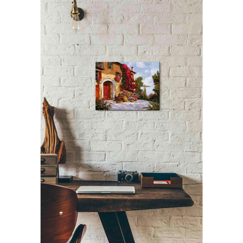 Image of 'Bouganville' by Guido Borelli, Giclee Canvas Wall Art
