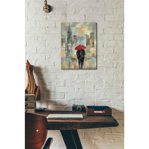 Image of "Rain in the City I" by Silvia Vassileva, Canvas Wall Art,12 x 16