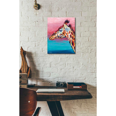 Image of 'Sky High Giraffe II' by Carolee Vitaletti, Giclee Canvas Wall Art