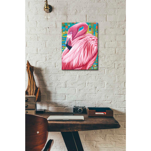 Image of 'Fabulous Flamingos II' by Carolee Vitaletti, Giclee Canvas Wall Art