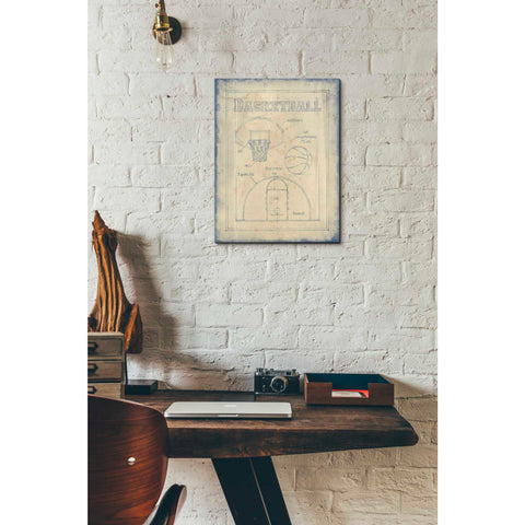 Image of 'All About the Game III' by Ethan Harper Canvas Wall Art,12 x 16