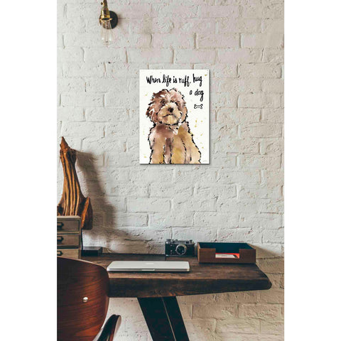 Image of 'Strike a Paws XIII' by Anne Tavoletti, Canvas Wall Art,12 x 16