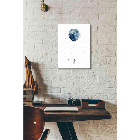 Image of 'Moon Balloon' by Rachel Nieman, Canvas Wall Art,12 x 16