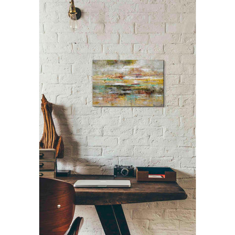 Image of 'Oasis Reflection' by Ingeborg Herckenrath, Giclee Canvas Wall Art
