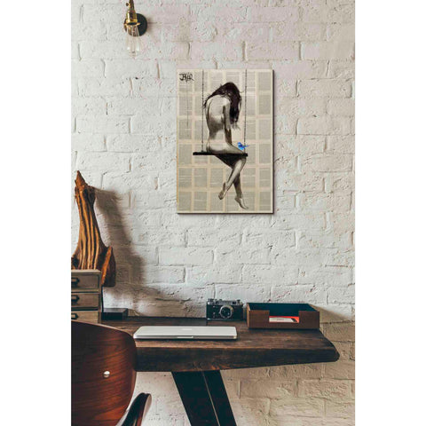 Image of 'Dazzling Hope Swing' by Loui Jover, Canvas Wall Art,12 x 18