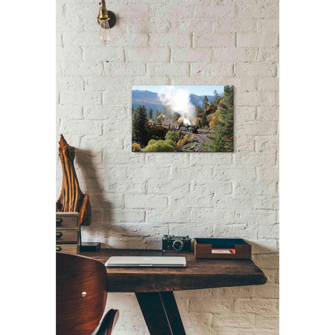 Image of 'Durango Silverton Train IV' by Lori Deiter, Canvas Wall Art,18 x 12