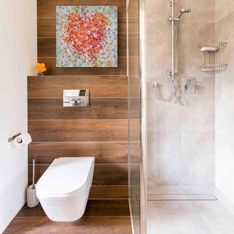 Image of 'Circle of Hearts' by Danhui Nai, Canvas Wall Art,18 x 18