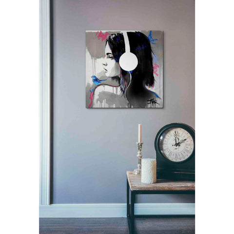 Image of 'Life is Music' by Loui Jover, Canvas Wall Art,18 x 18