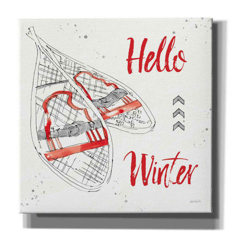 Image of 'Winter Fashion IX' by Anne Tavoletti, Canvas Wall Art,18 x 18