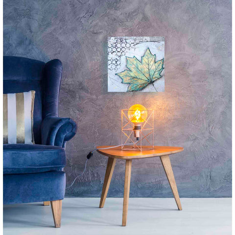 Image of 'Channeling Fall 2' by Britt Hallowell, Canvas Wall Art,18 x 18