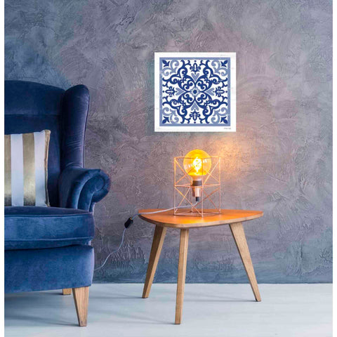 Image of 'Blue Tile VI' by Cindy Jacobs, Giclee Canvas Wall Art