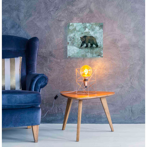 Image of 'Simplicity Bear' by Britt Hallowell, Canvas Wall Art,18 x 18