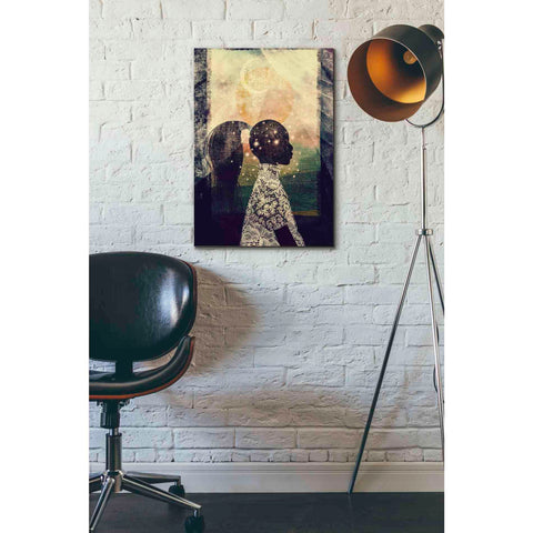 Image of 'The Sun, Stars and Moon' by Erin K Robinson, Giclee Canvas Wall Art