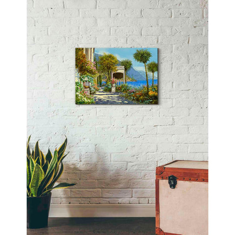 Image of 'Passeggiata al Lago' by Guido Borelli, Giclee Canvas Wall Art