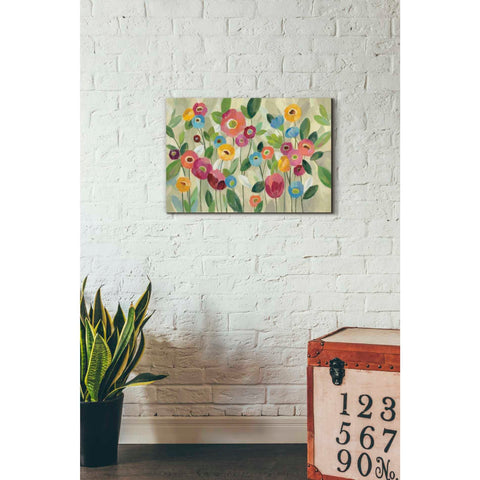 Image of 'Fairy Tale Flowers V' by Silvia Vassileva, Canvas Wall Art,26 x 18