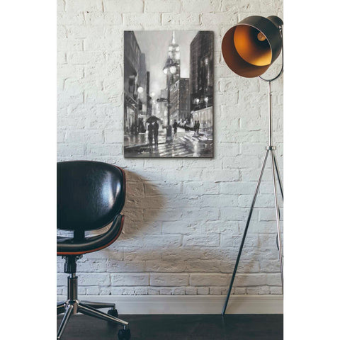 Image of 'Illuminated Streets I' by Ethan Harper Canvas Wall Art,18 x 26