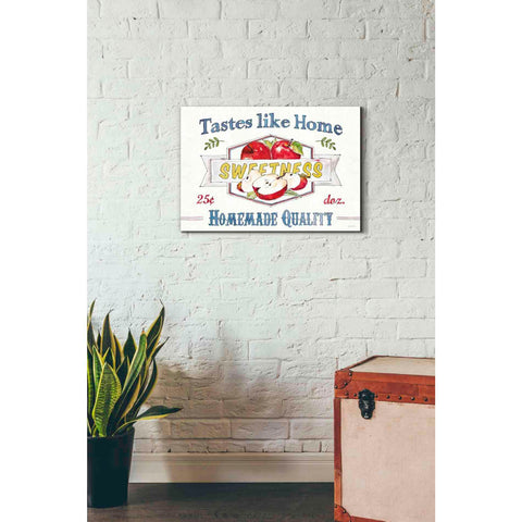 Image of 'Fruit Stand I' by Anne Tavoletti, Canvas Wall Art,26 x 18