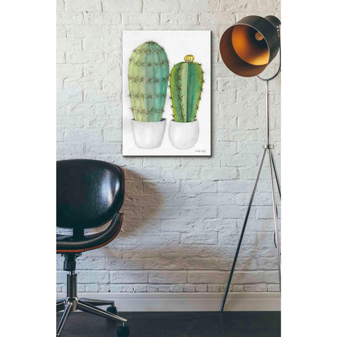 Image of 'Cactus Love' by Cindy Jacobs, Giclee Canvas Wall Art
