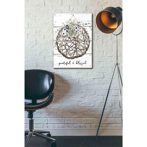 Image of 'Grateful & Blessed' by Cindy Jacobs, Giclee Canvas Wall Art