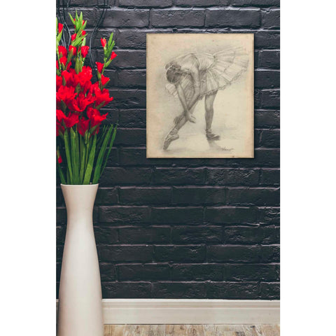 Image of 'Antique Ballerina Study II' by Ethan Harper Canvas Wall Art,20 x 24