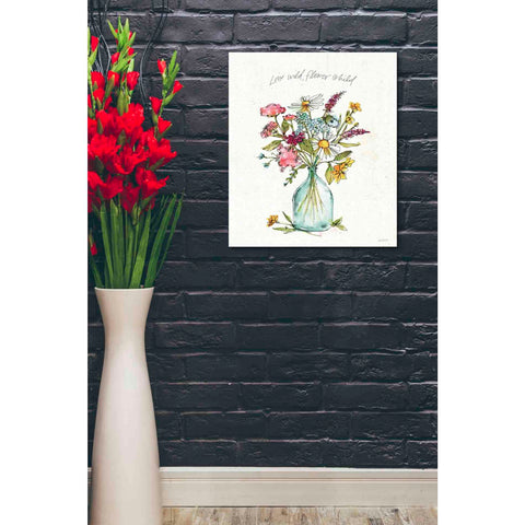 Image of 'Simply Petals II' by Anne Tavoletti, Canvas Wall Art,20 x 24