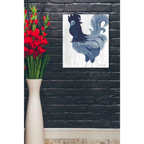 Image of 'Green & Purple Rooster II' by Cindy Jacobs, Canvas Wall Art,20 x 24