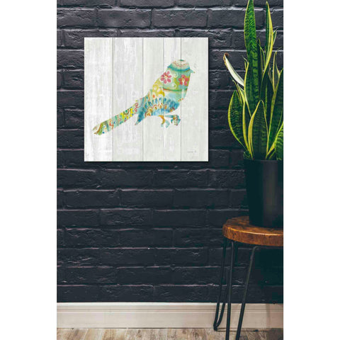 Image of 'Spring Dream Paisley X' by Danhui Nai, Canvas Wall Art,26 x 26