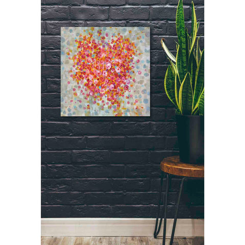 Image of 'Circle of Hearts' by Danhui Nai, Canvas Wall Art,26 x 26