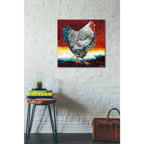 Image of 'Fancy Chicken I' by Carolee Vitaletti, Giclee Canvas Wall Art
