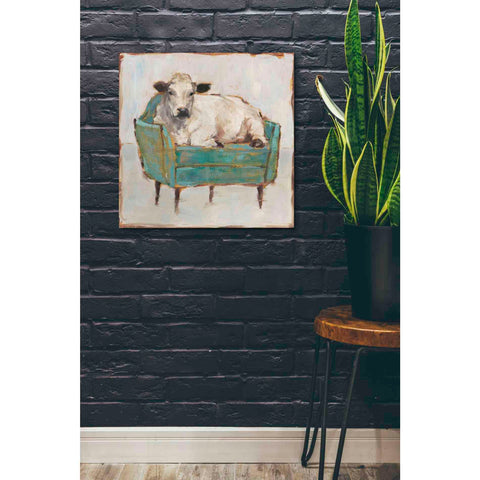 Image of 'Moo-ving In I' by Ethan Harper, Canvas Wall Art,26 x 26