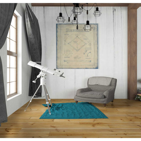 Image of 'All About the Game I' by Ethan Harper Canvas Wall Art,26 x 30