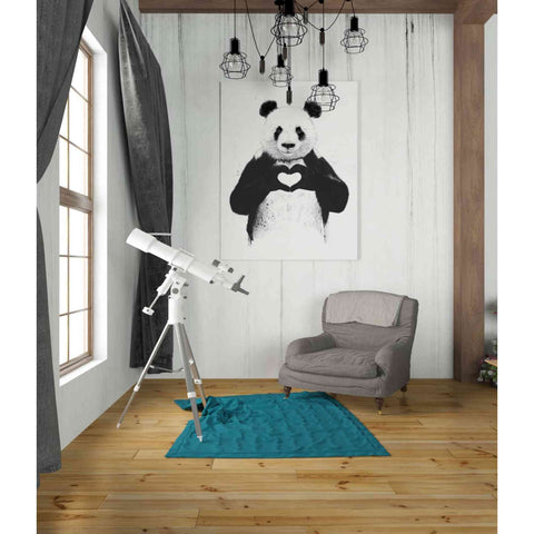Image of 'All You Need Is Love' by Balazs Solti, Giclee Canvas Wall Art
