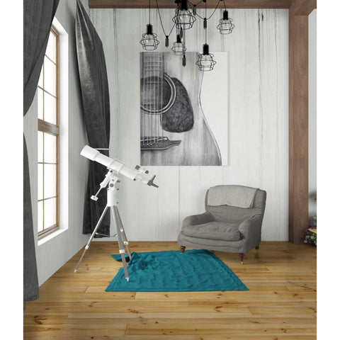 Image of 'Stringed Instrument Study III' by Ethan Harper Canvas Wall Art,26 x 34