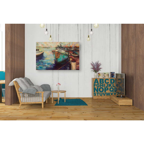 Image of "At Fords" by Jeanette Vertentes, Giclee Canvas Wall Art