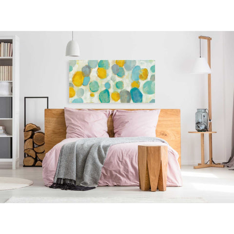 Image of "Painted Pebbles" by Silvia Vassileva, Canvas Wall Art,60 x 30