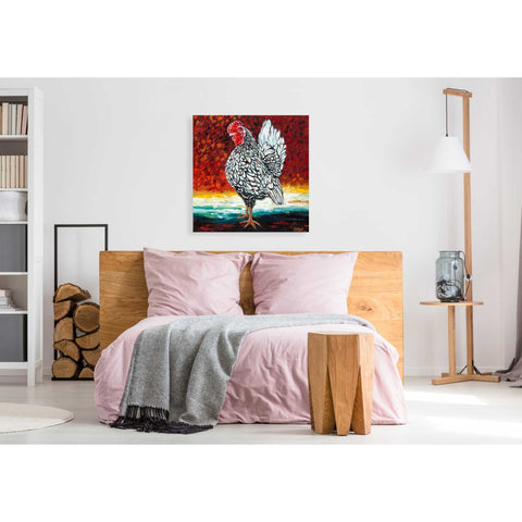 Image of 'Fancy Chicken II' by Carolee Vitaletti, Giclee Canvas Wall Art
