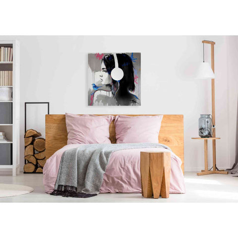 Image of 'Life is Music' by Loui Jover, Canvas Wall Art,37 x 37