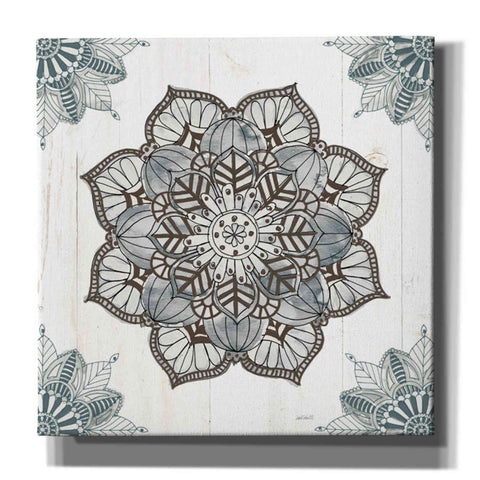 Image of 'Mandala Morning I' by Anne Tavoletti, Canvas Wall Art,37 x 37