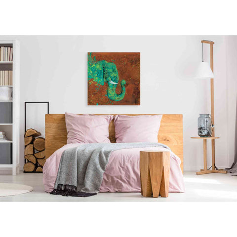 Image of 'Splashing Forth' by Britt Hallowell, Canvas Wall Art,37 x 37