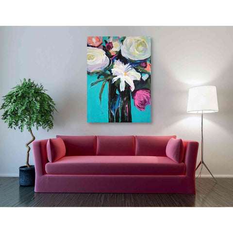 Image of 'White Lily' by Jacqueline Brewer, Giclee Canvas Wall Art