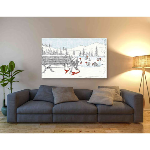 Image of 'Winter Fashion XI' by Anne Tavoletti, Canvas Wall Art,54 x 40