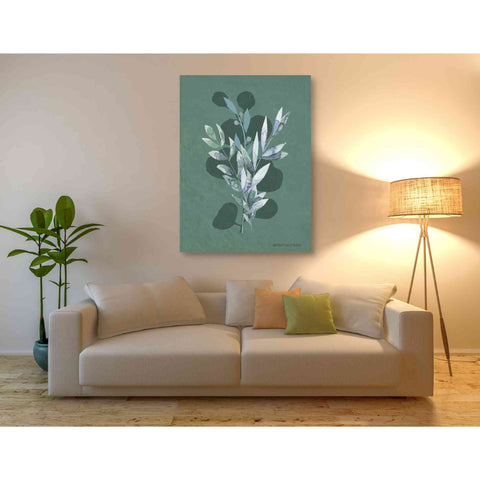 Image of 'Watercolor Greenery Series Dark I' by Bluebird Barn, Canvas Wall Art,40 x 54