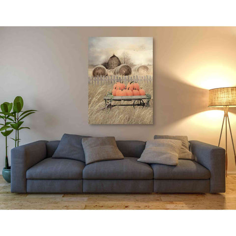 Image of 'Pumpkin Harvest' by Lori Deiter, Canvas Wall Art,40 x 54