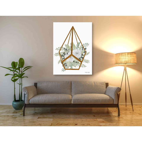 Image of 'Gold Geometric Diamond' by Cindy Jacobs, Giclee Canvas Wall Art