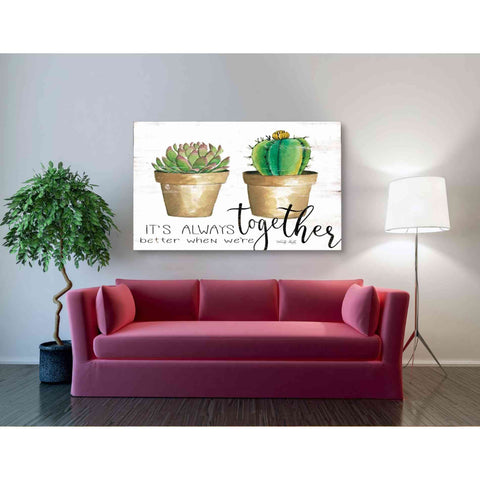 Image of 'It's Always Better Together' by Cindy Jacobs, Canvas Wall Art,54 x 40