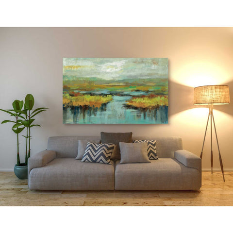 Image of "Spring Landscape" by Silvia Vassileva, Canvas Wall Art,60 x 40