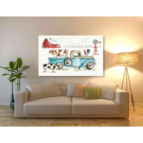 Image of 'Down on the Farm I' by Anne Tavoletti, Canvas Wall Art,60 x 40