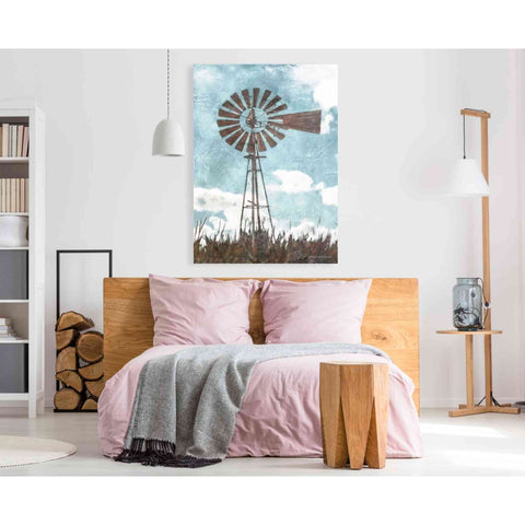 Image of 'Windmill' by Bluebird Barn, Canvas Wall Art,40 x 60