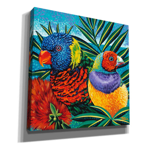 Image of 'Birds in Paradise II' by Carolee Vitaletti, Giclee Canvas Wall Art