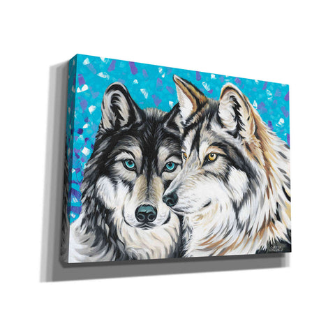 Image of 'Grey Wolf I' by Carolee Vitaletti Giclee Canvas Wall Art